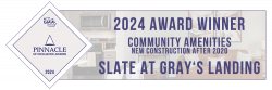 Slate at Gray's Landing 2024 Award Winner Community Amenities New Construction After 2020 graphic